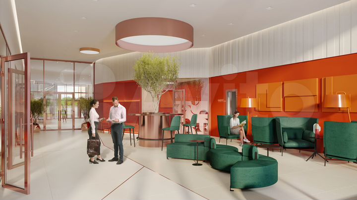 1-к. квартира, 43 м², 37/47 эт.