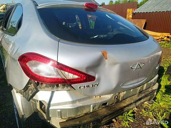 Крышка багажника Chery M11 серебро