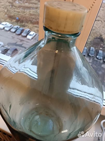 Бутыль стеклянная 20 литров СССР