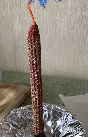 Восковые свечи из натуральной вощины