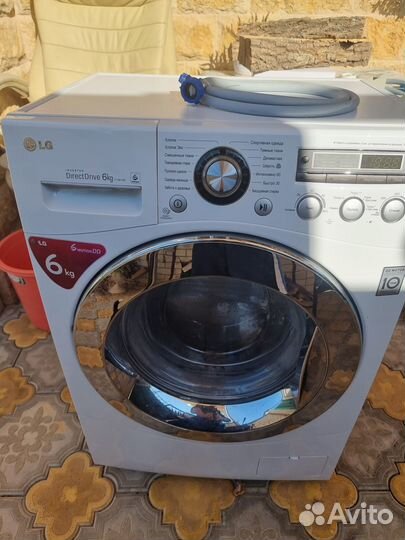 Стиральная машина бу lg 6 кг
