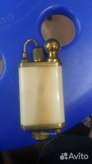 Зажигалка. антиквариат.кость.бронза