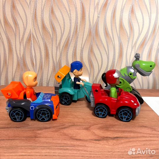 Инерционные машинки набор Rusty Rivets