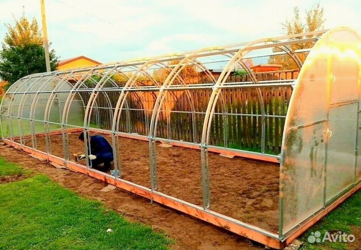 Теплица из поликарбоната