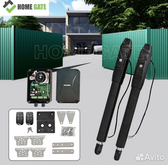 SW230DC Комплект линейных приводов для распашных в