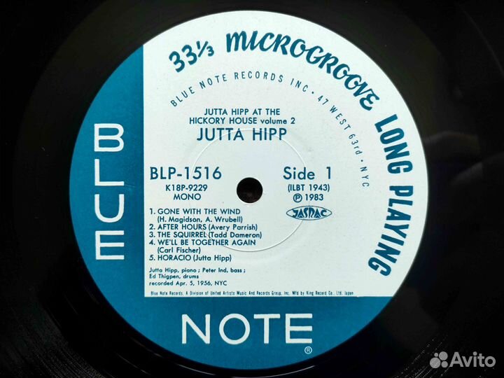 Jutta Hipp – AT Hickory House Vol. 2 Japan 1989 #2