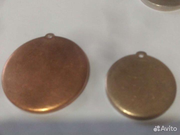 Заготовки для адресников жетонов чеканки монет