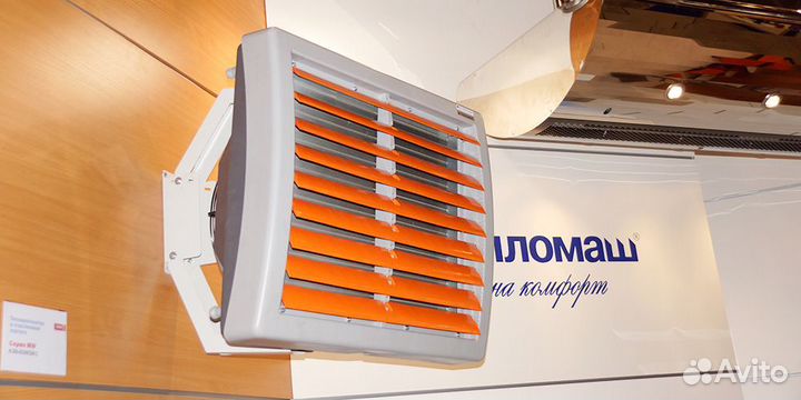 Тепловентилятор водяной