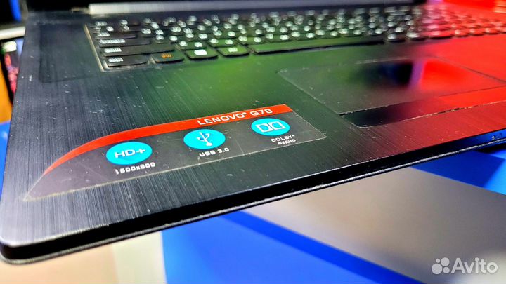 Ноутбук Lenovo 17.3” Pentium 3558u 8gb 500gb HD