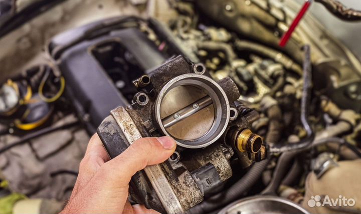 Чистка дросселя на Kia Optima IV Рест.2018-20