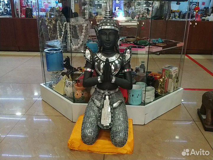 Статуэтка Будда, высота 75 см из Тибета