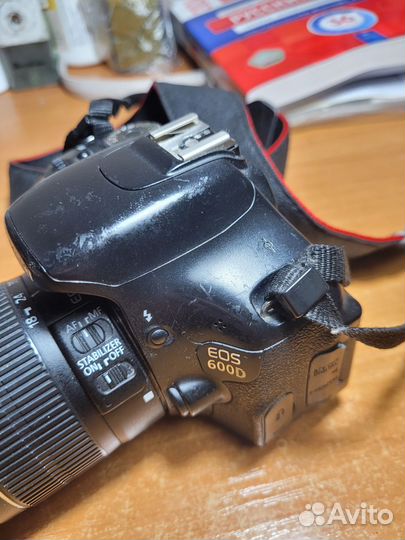 Фотоаппарат canon eos 600d + kit 18-55