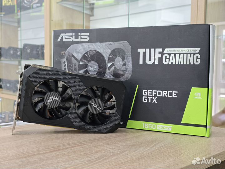 Видеокарта asus GTX 1660 super TUF Gaming OC