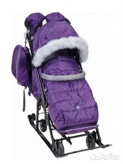 Детские санки коляска 7-5sk
