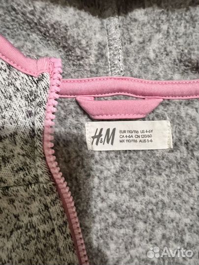 Толстовка H&M р 110-116