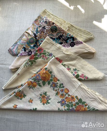 Павловопосадский платок,платки СССР
