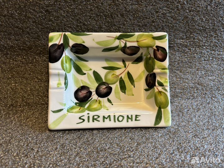 Декоративные пепельницы, керамика, Италия