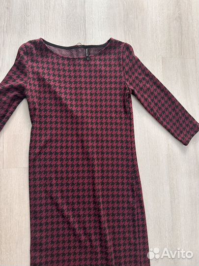 Платье Stradivarius L бордо