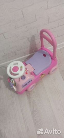 Машинка-каталка (принцесса)