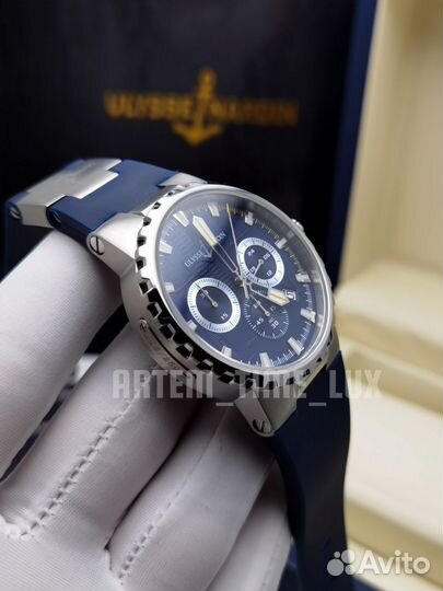 Ulysse Nardin мужские часы с Японским хронографом
