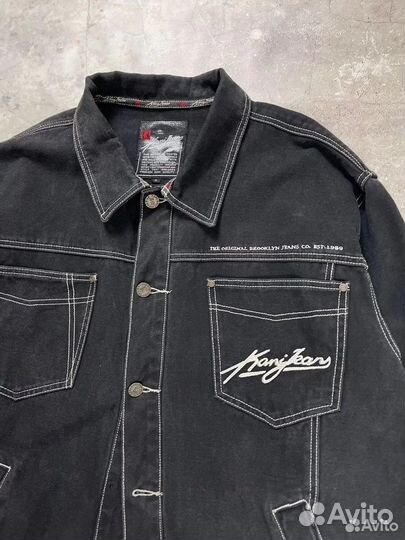Джинсовая куртка Karl kani