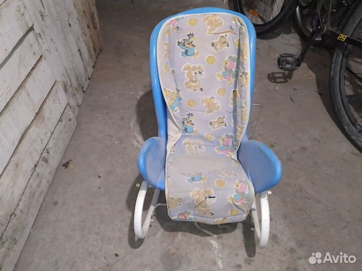 Детская качеля шезлонг