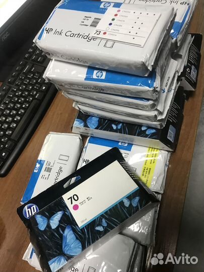 Картриджи HP70 печатающие головки HP 70 z2100
