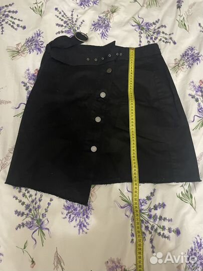 Юбка женская джинсовая 46