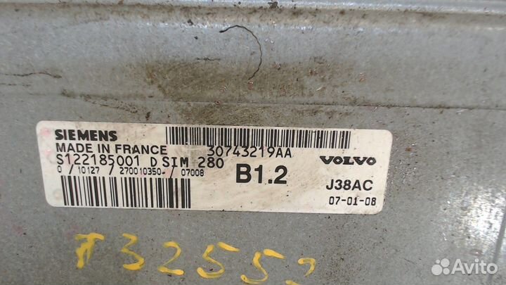 Блок управления двигателем Volvo S40 2004, 2007