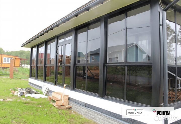 Безрамное остекление в рассрочку