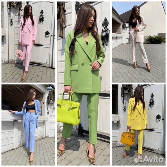 Классический костюм женский 40 42 44 46