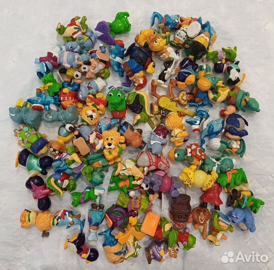 Игрушки из киндера 90х пакетом