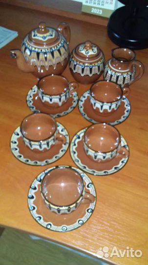 Керамический кофейный сервиз