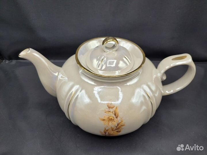 Чайник 2200 мл Цветы фарфор Южноуральский аиз