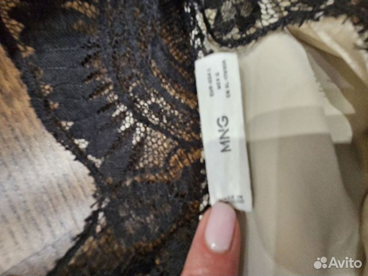 Топ шелк Mango L