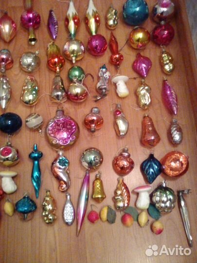 Сссровские ёлочные игрушки