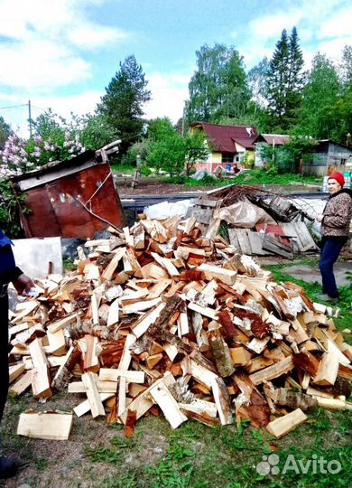 Дрова Березовые в наличии в Выборге