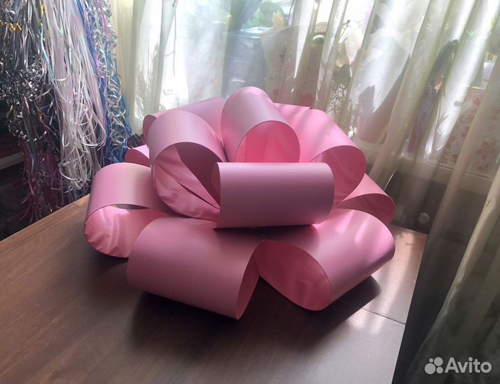 Бант на капот автомобиля d60 см