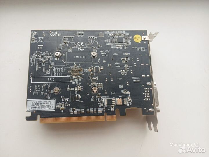 Видеокарта rx 550 4gb