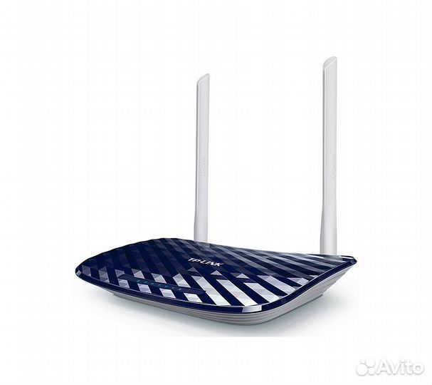 Wi-Fi роутер TP-Link Archer C20 (RU), белый/синий