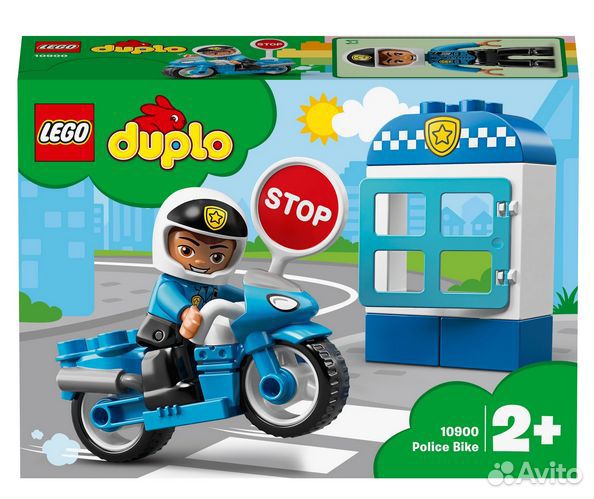 Lego duplo Town 10900 Полицейский мотоцикл