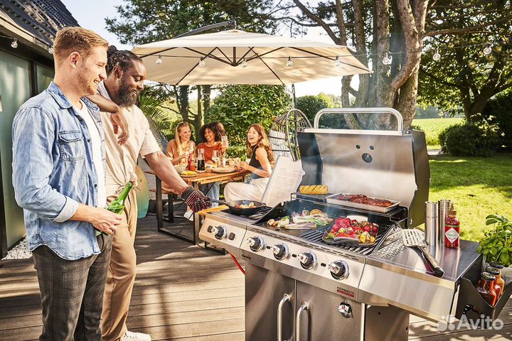 Газовый гриль char broil