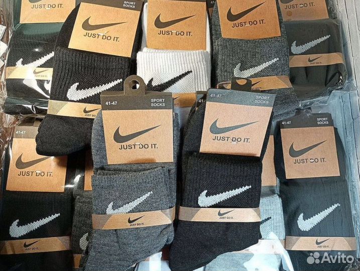 Мужские носки Nike хлопок