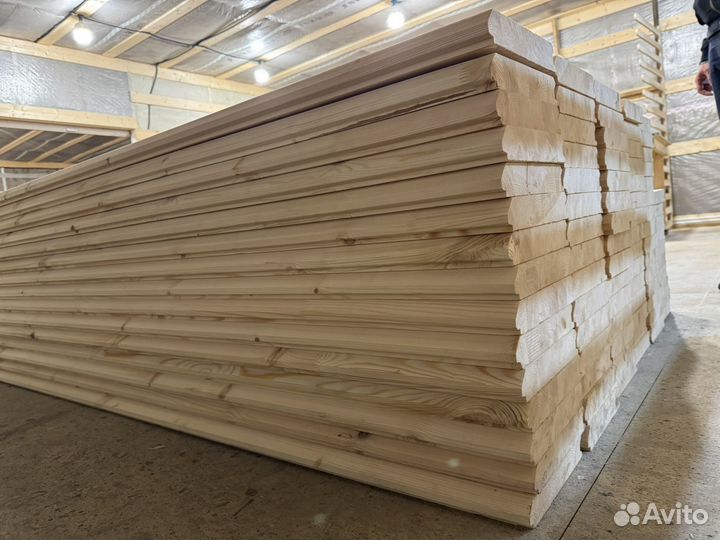 Покраска имитации бруса