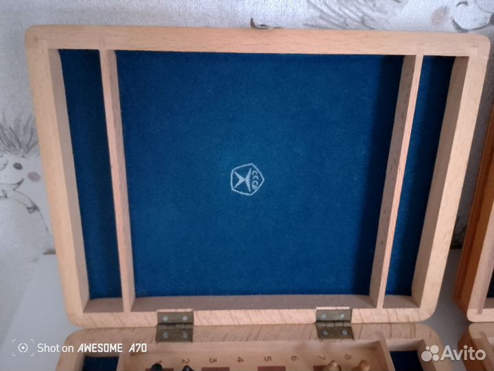 Шахматы дорожные деревянные СССР