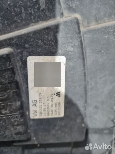 Кассета радиаторов Skoda Superb 3V3 1.4 czca 2017