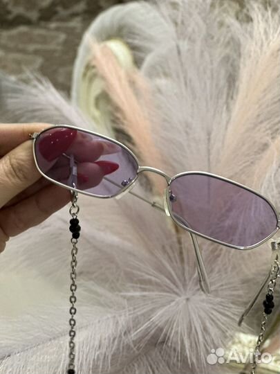 Очкис цепочкой в комплекте тренд 2023