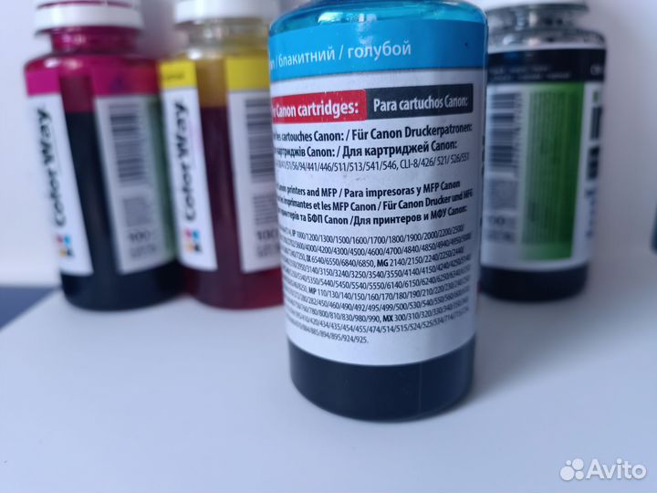 Чернила для принтеров canon pixma mg2140 и тд