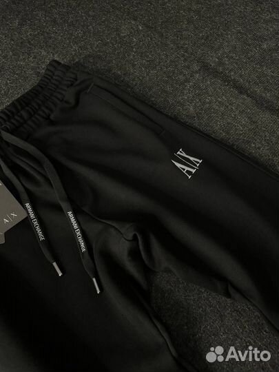 Спортивные штаны Armani Exchange темные люкс