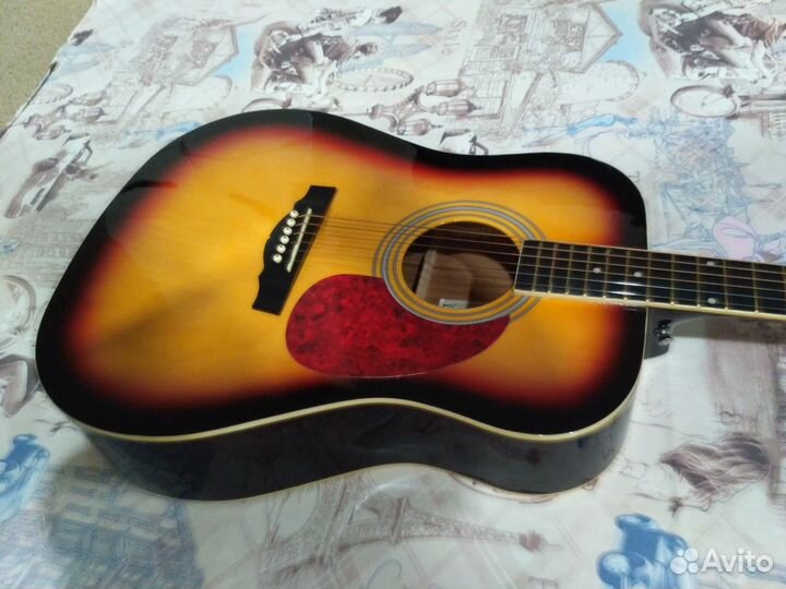 Акустическая гитара Naranda (санбёрст) + чехол
